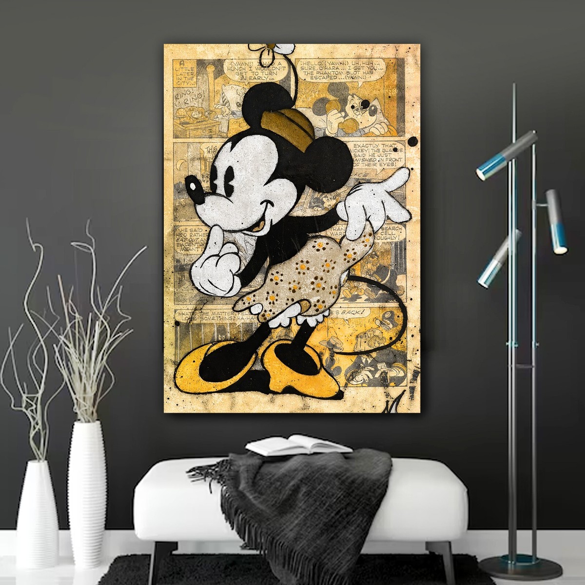 Minnie Mouse Disney Theme Art, Home Gallery, Disney Vintage