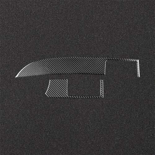2Pc Real Carbon Fiber Co-pilot Console Panel Cover Trim For 2013-17 Honda Accord - Picture 4 of 10