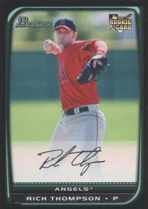 2008 Bowman Draft Picks & Prospects - Rich Thompson #BDP36 - 1 of 1