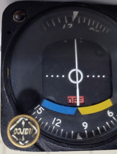 NARCO V0A -4 VOR /ILS-NAV CONVERTER/INDIKATOR Weihgt 2.9 lbs Sehr Gute Zustand - Picture 2 of 9
