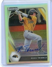 2021 Panini Prizm Draft Picks REED TRIMBLE RC Rookie SILVER PRIZM AUTO ORIOLES