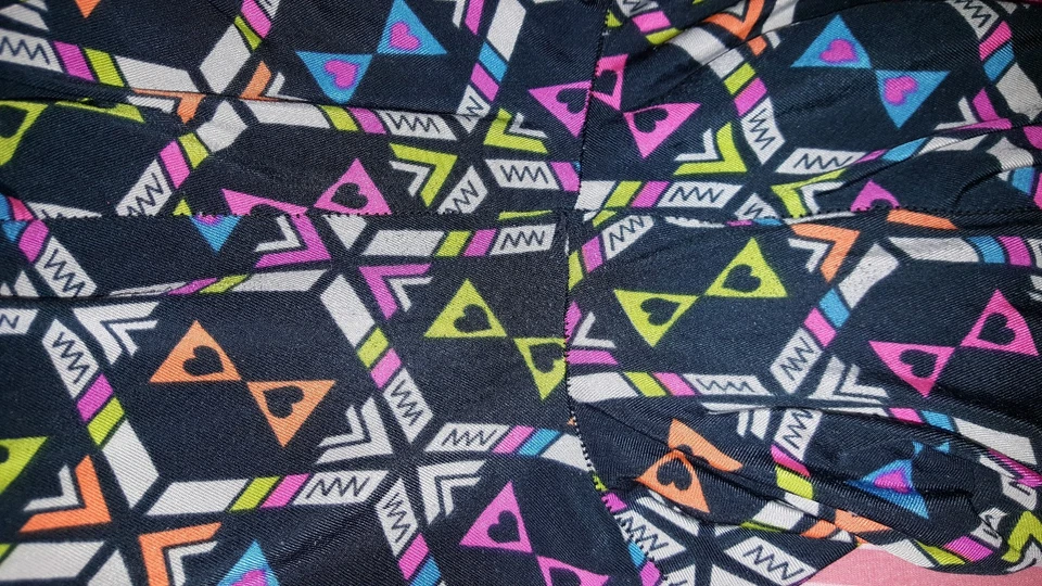 Pantalones legging Divided H&M para mujer talla 6 multicolor Foto 3 de 4