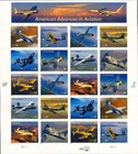 USA Trains and Planes Panes of 20 Stamps, Issued: 1999 & 2005 — photo 2