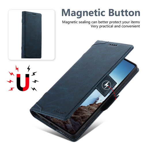 For Samsung Galaxy S25 S24 S23 S22 Ultra MagSafe Case Leather Wallet Stand Cover - Picture 35 of 54