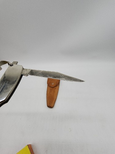 Guaina pinza multiutensile vintage FISHERMANS FRIEND SOLINGEN Germania occidentale - Foto 7 di 9