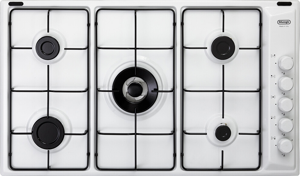 De Longhi Piano Cottura 5 Fuochi 90 cm a Gas Incasso FLB 59 DD