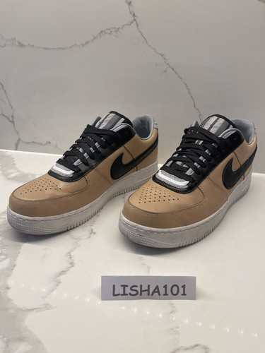 Nike Air Force 1 SP Riccardo Tisci Vachetta Tan Black Af1 669917-200 Uk 9 Eur 42 - Foto 7 di 24