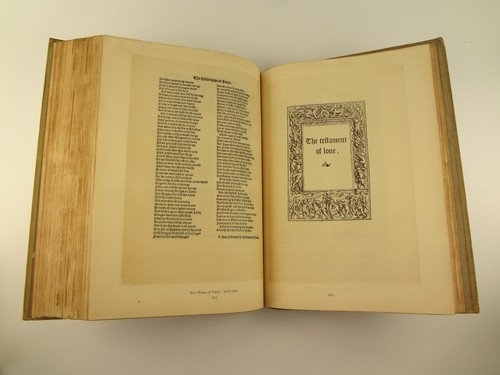 Limited edition 1905 facsimile of the 1532 The Works of Geoffrey Chaucer - Bild 13 von 15
