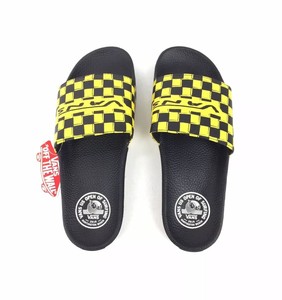 yellow slide on vans