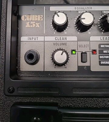 Roland Cube-15X 15 watt Guitar Amp 761294403068| eBay