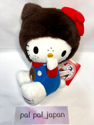 Sekiguchi Hello Kitty Monchhichi Collabo. Stofftier Plüschtier H7,09 Zoll x B...