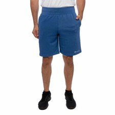Champion Mens Fleece Shorts, Blue, Grey, Size Small to Large