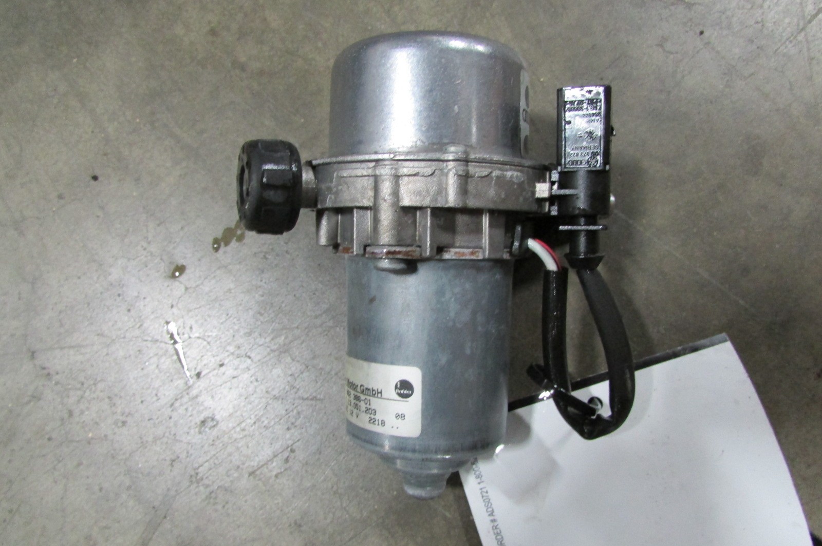 Lamborghini Gallardo LP560, LP550, LP570, Vacuum Pump, Used, P/N 8E0927317F