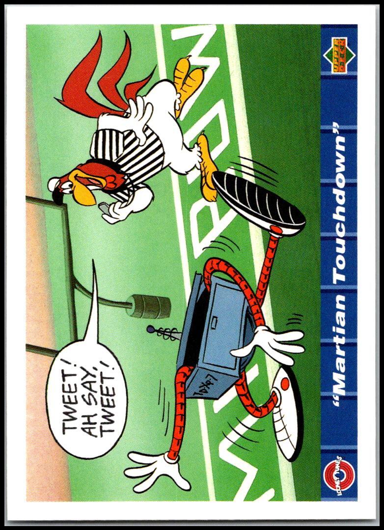 1992 Upper Deck Comic Ball IV #168 Martian Touchdown