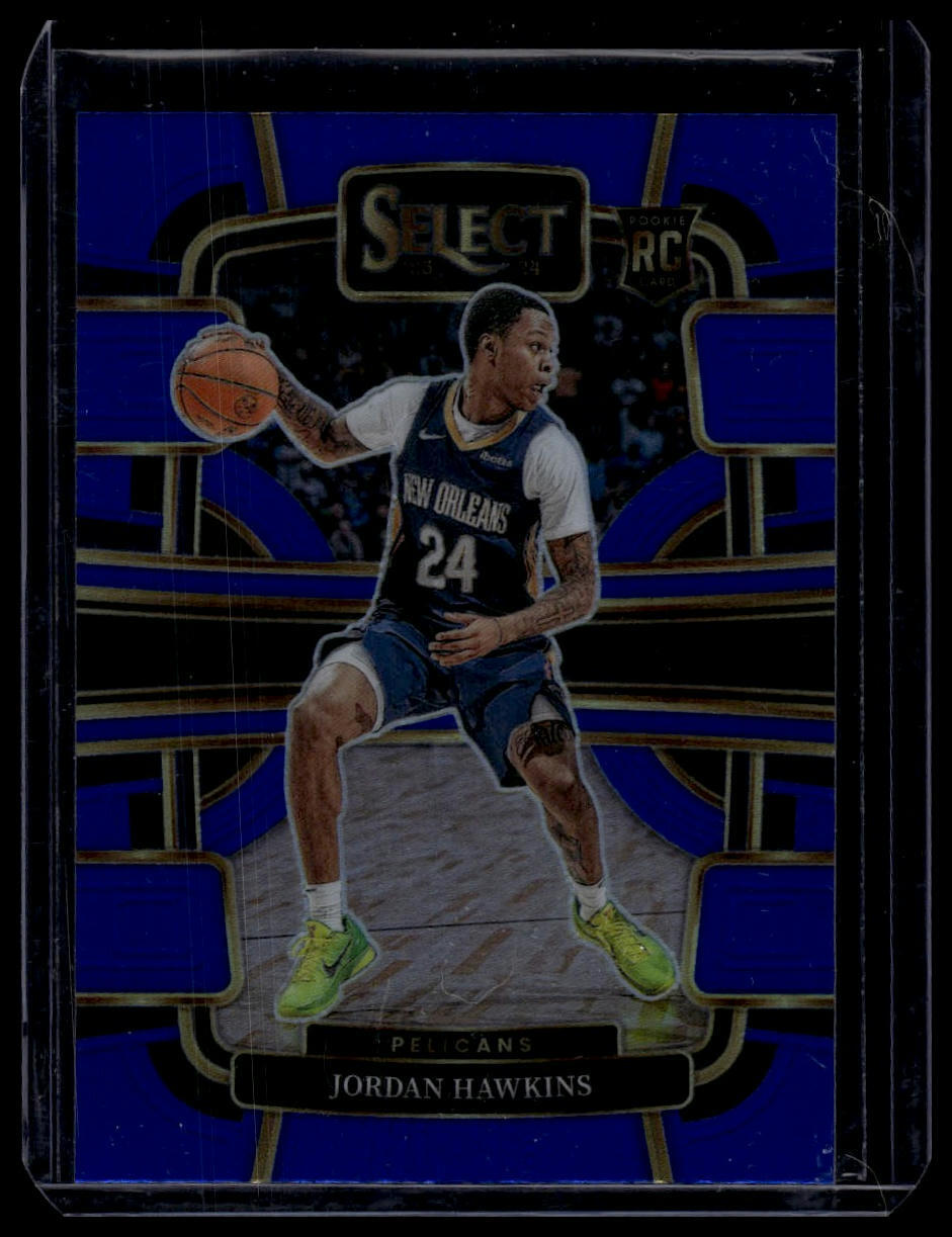 2023-24 Panini Select #72 Jordan Hawkins Blue (Retail Base)