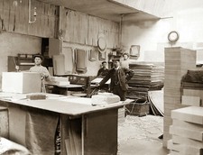 REIMS IMPRIMERIE  MATOT BRAINE     TIRAGE MODERNE D APRES PLAQUE PHOTO ANCIENNE