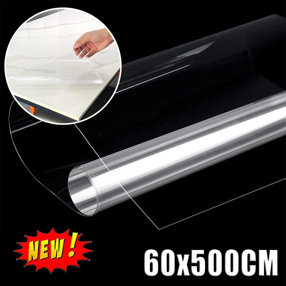 NEU Transparent Klebefolie Selbstklebende Folie 5M Wandschutzfolie Durchsichtige