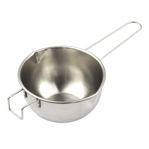 Stainless Steel Wax Melting Pot with Long Handle DIY Chocolate Butter Handmade