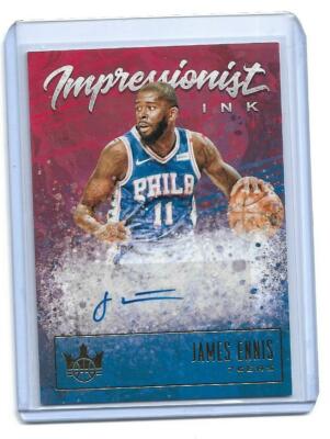 2019-20 Panini Court Kings James Ennis auto autograph #44/179