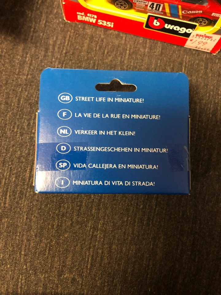  CORGI JR 90550 BMW 850i   MADE IN CHINA  1992  DIECAST CARS - Image 2 of 4