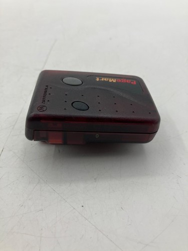 Motorola PageMart Pager W/ Protective Leather Case Black- Untested - Picture 11 of 14