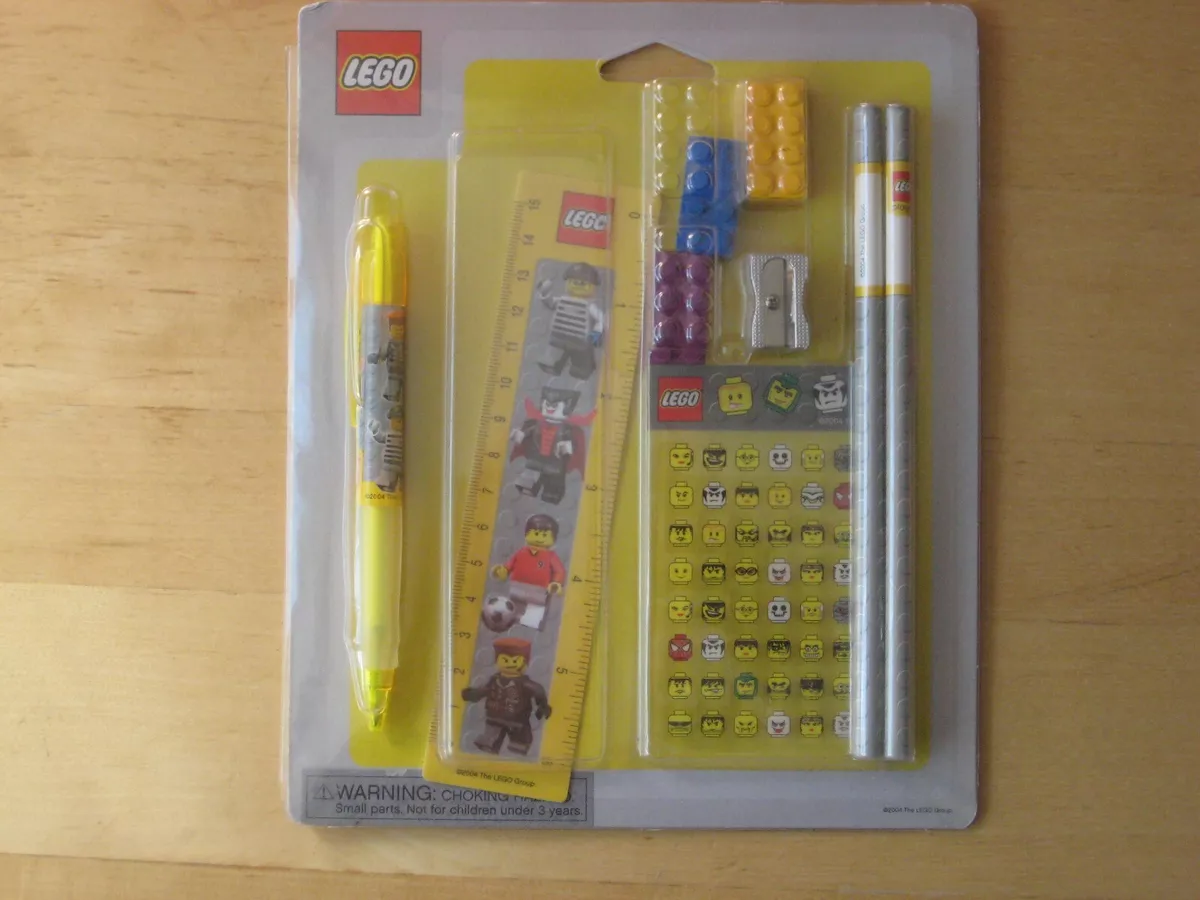 Lego pencil case set new arrivals