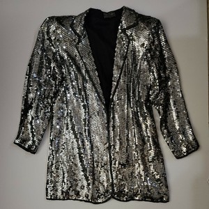 silver beaded jacket