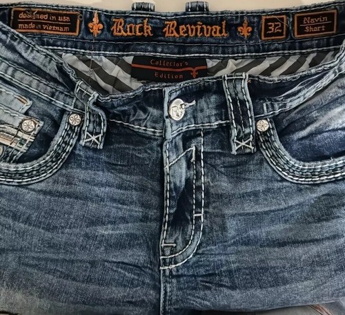 Collector’s Edition Rock Revival 32” Navin Shorts 015/800 - Picture 10 of 10