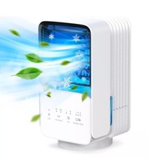 OMISOON Climatiseur Portable, Climatiseur Mobile Silencieux 4 En 1, 120° Oscilla