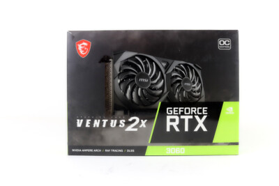 【新品未使用】GeForce RTX 3060 VENTUS 2X 12G OC MSI GeForce RTX 3060 VENTUS 2X 12G OC | Graphics Card | MSI