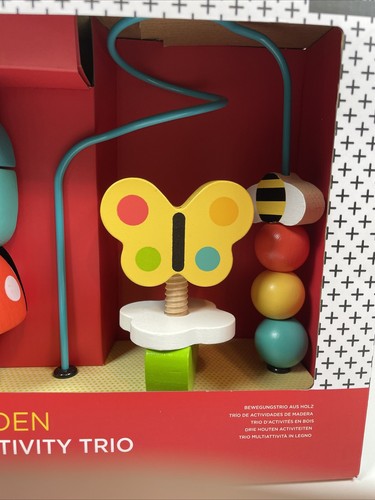 Petit Collage Busy Garden Wooden Activity Trio - Picture 6 of 6