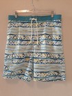 TOMMY BAHAMA Board Shorts Bañador Baja Cecina Rayas Galaxia Azul Talla M
