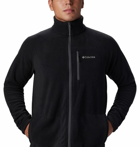 Columbia Giacca in Pile da Uomo Fast Trek II Full Zip, Nero, Medium - Foto 7 di 9
