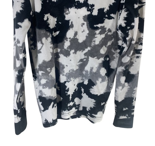 Cat & Jack Boys Gray & Black Camo Plush Fleece Long Sleeve Thermal Shirt size 8 - Picture 8 of 9