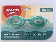 Speedo Kids Glide Print Swimming Goggle Ages 3-8 Brand New - Sealed