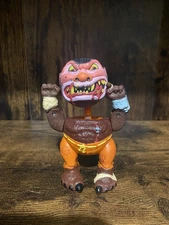 Vintage 1986 MadBalls Head Popping Wolf Breath Head Pop (Broken Clip) Rare
