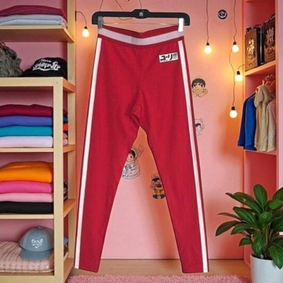 Crunchyroll ''Yuri!!! On Ice'' NWT Women's Junior Small Red & White Active Pants