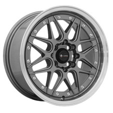Vors Vr7 15x7 4x98customdrill 35 Gun Metal Machine Lip Chrome Rivet Wheel Rim Vors Vr7 15x7 4x98customdrill 35 Gun Metal Machine Lip Chrome Rivet Wheel Rim