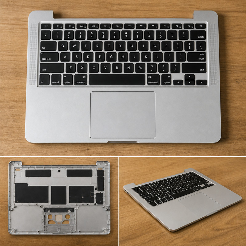 Apple MacBook Air 13" M2 2022 A2681 Top Case Palm Rest + Keyboard US OEM Replace