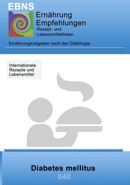 ErnäHrung Bei Diabetes Mellitus | DiäTik - Stoffwechsel - Diabetes Mellitus-image