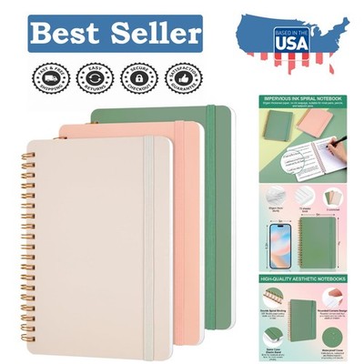 3-Pack Morandi 5x7 Small Notebooks - Perfect for Journaling & Note Taking