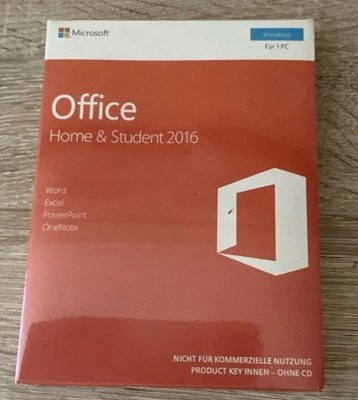 Microsoft Office Home & Student 2016 PC