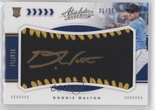 2020 Panini Absolute Black Gold 21/25 Donnie Walton #125 Auto 0c2