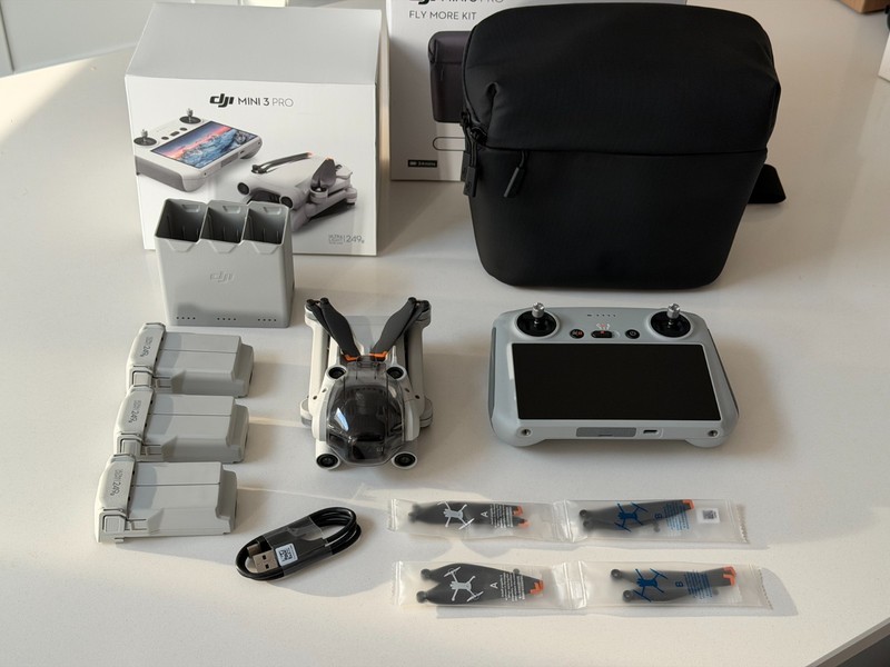 DJI Mini 3 Pro + Fly More Combo - Immaculate