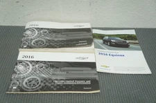 2016 CHEVROLET EQUINOX OWNERS MANUAL WITH LITERATURE FREE SHIPPING