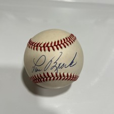 Lou Brock Signed Baseball St Louis Cardinals -Guaranteed Authentic