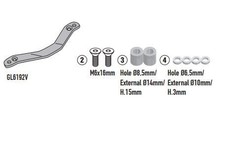 Specific Kit For Mounting The Rear Top Case SRA5143, Givi 5148KIT, BMW C 40