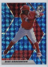 2021 Panini Mosaic Reactive Blue Mosaic Prizm Didi Gregorius #116 10ou