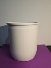 Utensil Holder White Over and Back Kitchen Utensil Holder