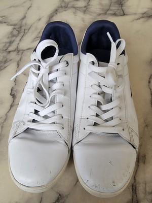 Men's Lacoste Carnaby Pro, Leather Sneakers 7-37SMA0013407 Size 8.5 White